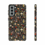 Magical Skull Garden Aesthetic 3D Phone Case for iPhone, Samsung, Pixel Samsung Galaxy S21 / Glossy