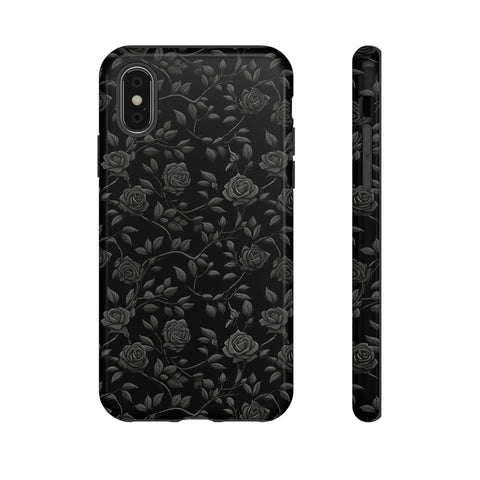 Black Roses Aesthetic Phone Case for iPhone, Samsung, Pixel