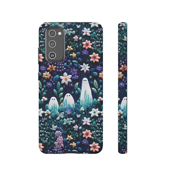 Ghosts in the Garden Aesthetic 3D Phone Case for iPhone, Samsung, Pixel