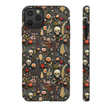 Magical Skull Garden Aesthetic 3D Phone Case for iPhone, Samsung, Pixel iPhone 11 Pro Max / Matte