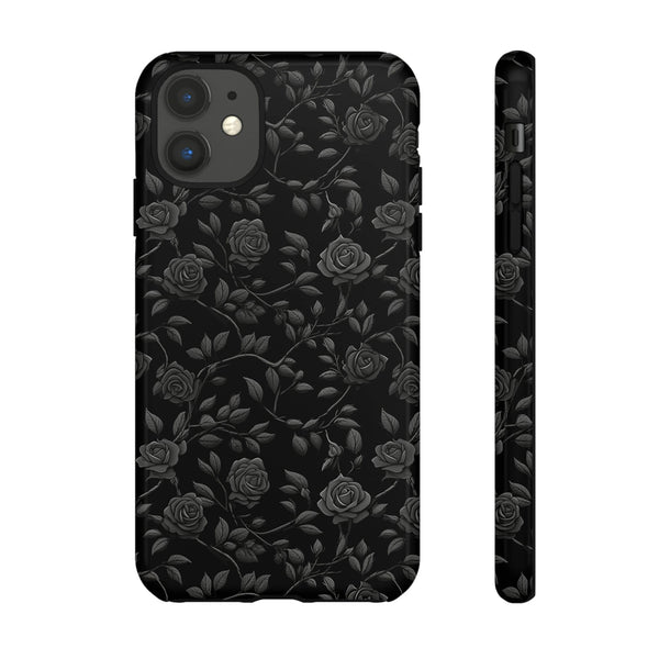 Black Roses Aesthetic Phone Case for iPhone, Samsung, Pixel