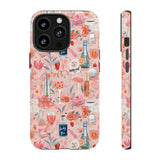 Pretty Pink Collage Phone Case - Preppy Trendy Art Aesthetic Phonecase for iPhone, Samsung, Pixel