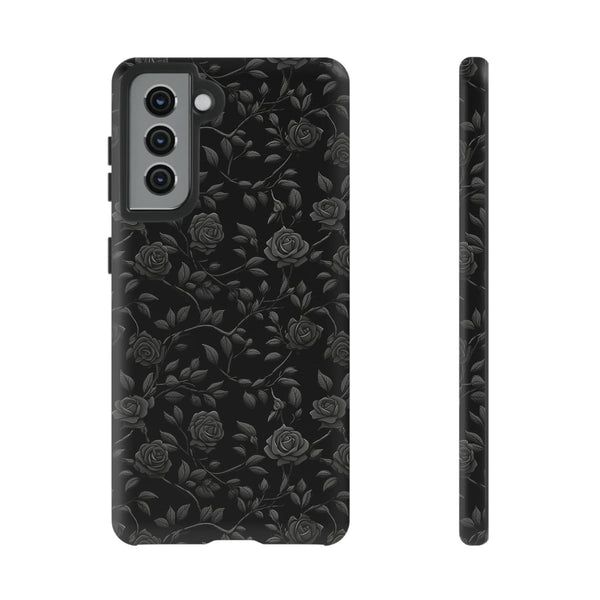 Black Roses Aesthetic Phone Case for iPhone, Samsung, Pixel