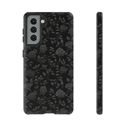 Black Roses Aesthetic Phone Case for iPhone, Samsung, Pixel