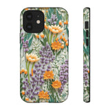 Floral Cottagecore Aesthetic  Phone Case for iPhone, Samsung, Pixel iPhone 12 / Matte