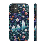 Ghosts in the Garden Aesthetic 3D Phone Case for iPhone, Samsung, Pixel