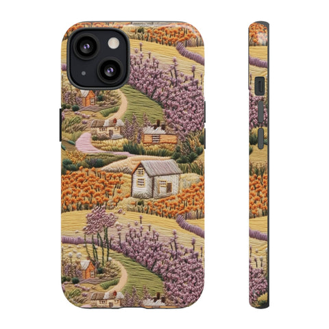 Autumn Farm Aesthetic Phone Case for iPhone, Samsung, Pixel