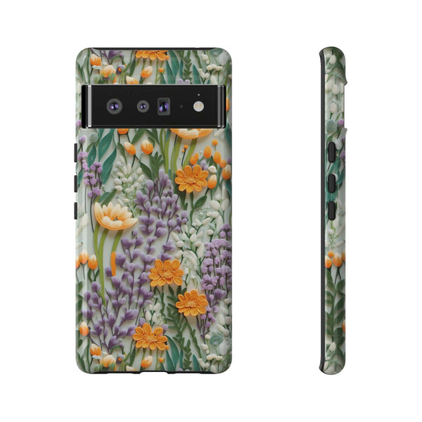 Floral Cottagecore Aesthetic  Phone Case for iPhone, Samsung, Pixel
