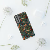 Botanical Fox Aesthetic Phone Case for iPhone, Samsung, Pixel