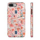 Pretty Pink Collage Phone Case - Preppy Trendy Art Aesthetic Phonecase for iPhone, Samsung, Pixel