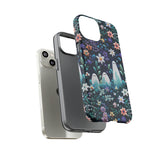 Ghosts in the Garden Aesthetic 3D Phone Case for iPhone, Samsung, Pixel