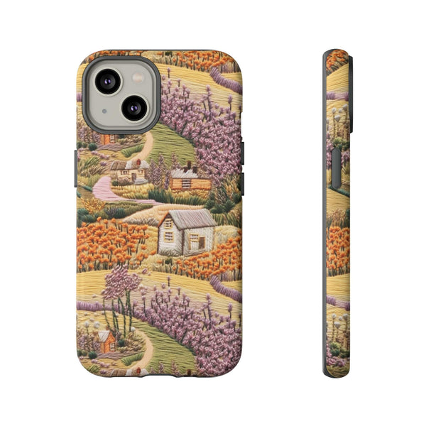 Autumn Farm Aesthetic Phone Case for iPhone, Samsung, Pixel