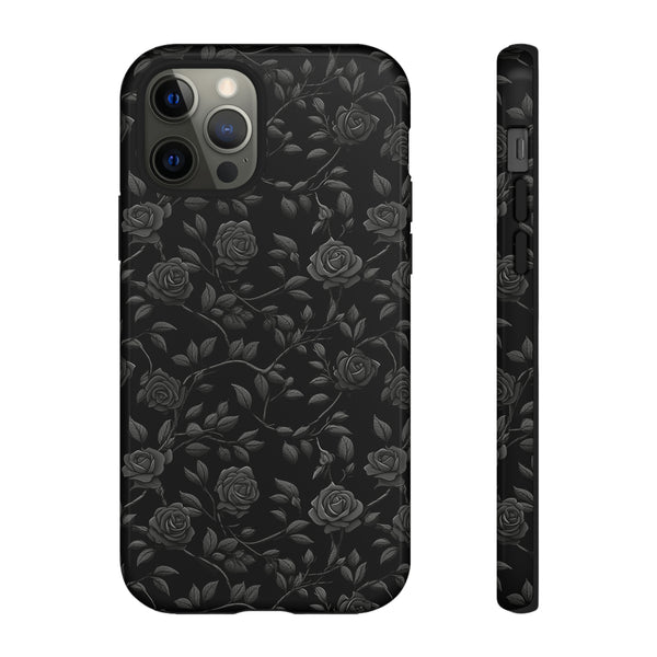 Black Roses Aesthetic Phone Case for iPhone, Samsung, Pixel