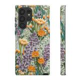 Floral Cottagecore Aesthetic  Phone Case for iPhone, Samsung, Pixel Samsung Galaxy S22 Ultra / Matte