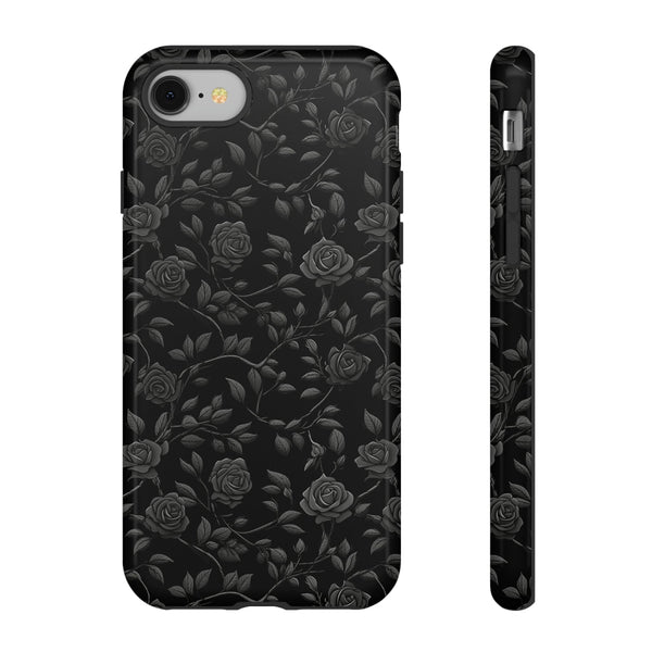 Black Roses Aesthetic Phone Case for iPhone, Samsung, Pixel