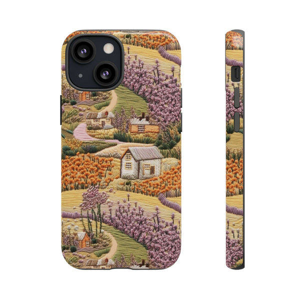 Autumn Farm Aesthetic Phone Case for iPhone, Samsung, Pixel