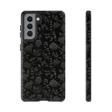 Black Roses Aesthetic Phone Case for iPhone, Samsung, Pixel Samsung Galaxy S21 / Glossy