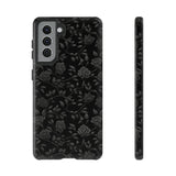Black Roses Aesthetic Phone Case for iPhone, Samsung, Pixel Samsung Galaxy S21 / Glossy