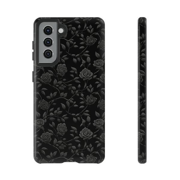 Black Roses Aesthetic Phone Case for iPhone, Samsung, Pixel