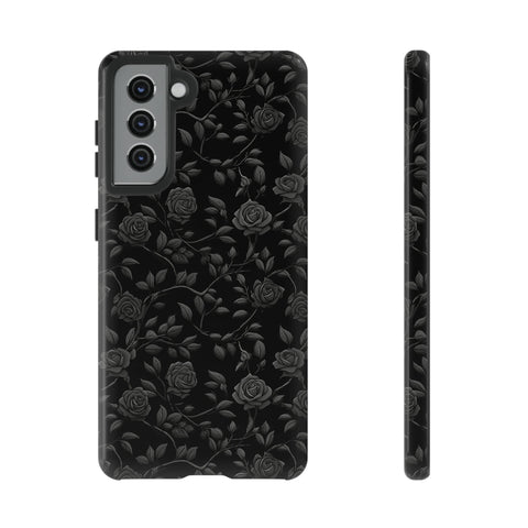 Black Roses Aesthetic Phone Case for iPhone, Samsung, Pixel