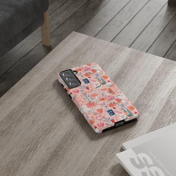 Pretty Pink Collage Phone Case - Preppy Trendy Art Aesthetic Phonecase for iPhone, Samsung, Pixel