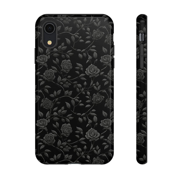 Black Roses Aesthetic Phone Case for iPhone, Samsung, Pixel