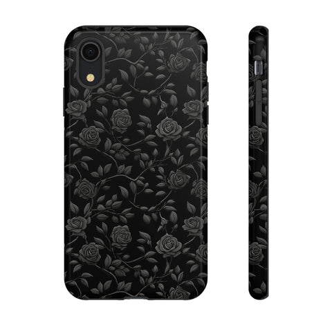 Black Roses Aesthetic Phone Case for iPhone, Samsung, Pixel