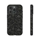 Black Roses Aesthetic Phone Case for iPhone, Samsung, Pixel iPhone 15 Pro / Matte