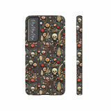 Magical Skull Garden Aesthetic 3D Phone Case for iPhone, Samsung, Pixel Samsung Galaxy S21 FE / Glossy