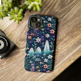 Ghosts in the Garden Aesthetic 3D Phone Case for iPhone, Samsung, Pixel