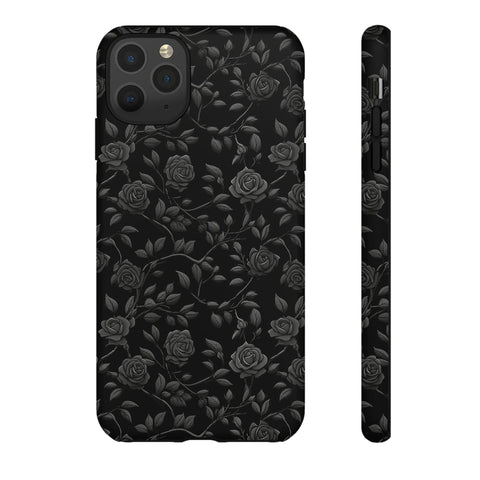 Black Roses Aesthetic Phone Case for iPhone, Samsung, Pixel