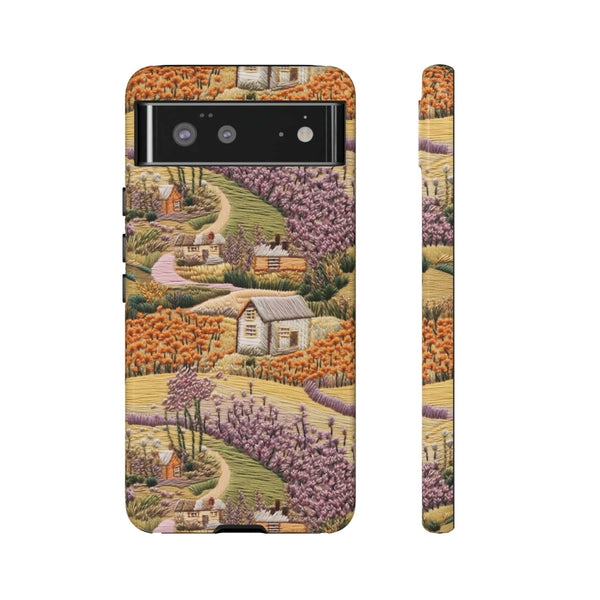 Autumn Farm Aesthetic Phone Case for iPhone, Samsung, Pixel
