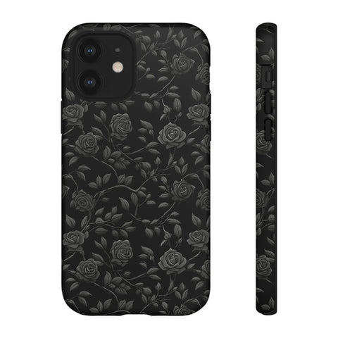 Black Roses Aesthetic Phone Case for iPhone, Samsung, Pixel