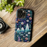 Ghosts in the Garden Aesthetic 3D Phone Case for iPhone, Samsung, Pixel