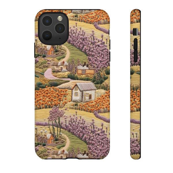 Autumn Farm Aesthetic Phone Case for iPhone, Samsung, Pixel