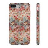Cottagecore Fox 3D Aesthetic Phone Case for iPhone, Samsung, Pixel iPhone 8 Plus / Glossy