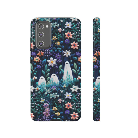 Ghosts in the Garden Aesthetic 3D Phone Case for iPhone, Samsung, Pixel