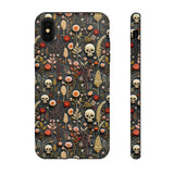 Magical Skull Garden Aesthetic 3D Phone Case for iPhone, Samsung, Pixel iPhone XS MAX / Matte