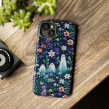 Ghosts in the Garden Aesthetic 3D Phone Case for iPhone, Samsung, Pixel