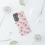 Dreamy Strawberry Cloud Phone Case - Pretty Pink Sky Protective Phone Cover for iPhone, Samsung, Pixel