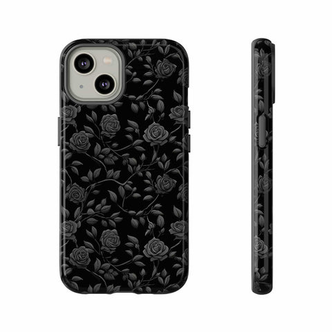 Black Roses Aesthetic Phone Case for iPhone, Samsung, Pixel