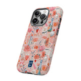 Pretty Pink Collage Phone Case - Preppy Trendy Art Aesthetic Phonecase for iPhone, Samsung, Pixel