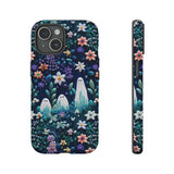 Ghosts in the Garden Aesthetic 3D Phone Case for iPhone, Samsung, Pixel