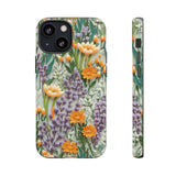Floral Cottagecore Aesthetic  Phone Case for iPhone, Samsung, Pixel iPhone 13 Mini / Matte
