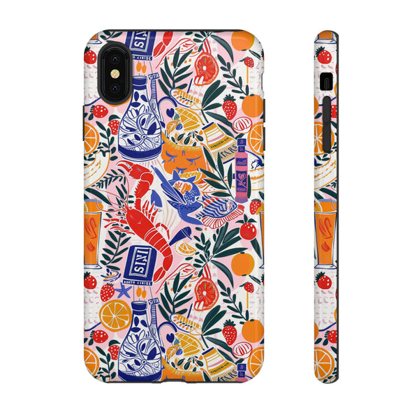 Sweet n Sour Collage Phone Case - Trendy Coastal Aesthetic Protective Phone Cover for iPhone, Samsung, Pixel