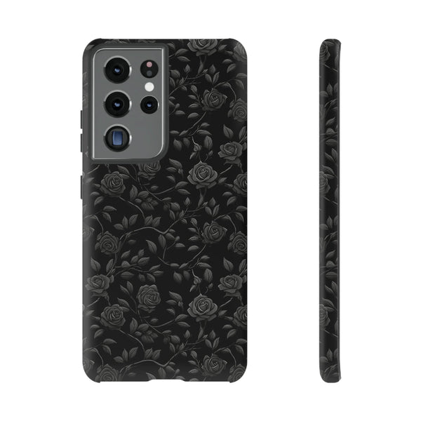 Black Roses Aesthetic Phone Case for iPhone, Samsung, Pixel