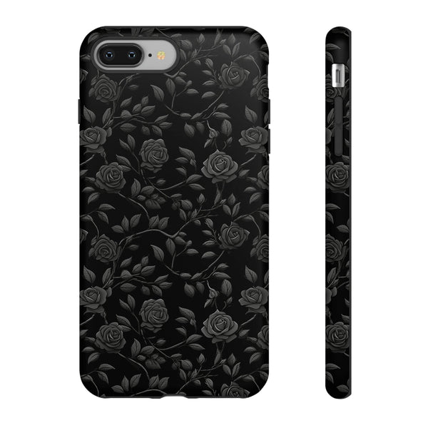 Black Roses Aesthetic Phone Case for iPhone, Samsung, Pixel