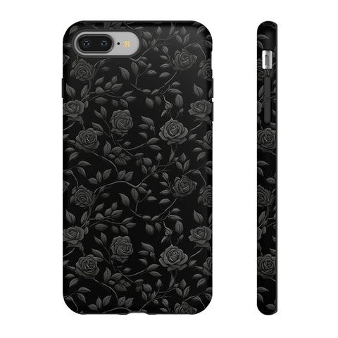 Black Roses Aesthetic Phone Case for iPhone, Samsung, Pixel