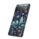 Ghosts in the Garden Aesthetic 3D Phone Case for iPhone, Samsung, Pixel