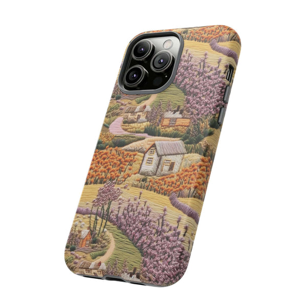 Autumn Farm Aesthetic Phone Case for iPhone, Samsung, Pixel